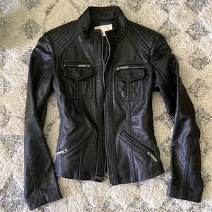 Micheal Kors Leather Jacket